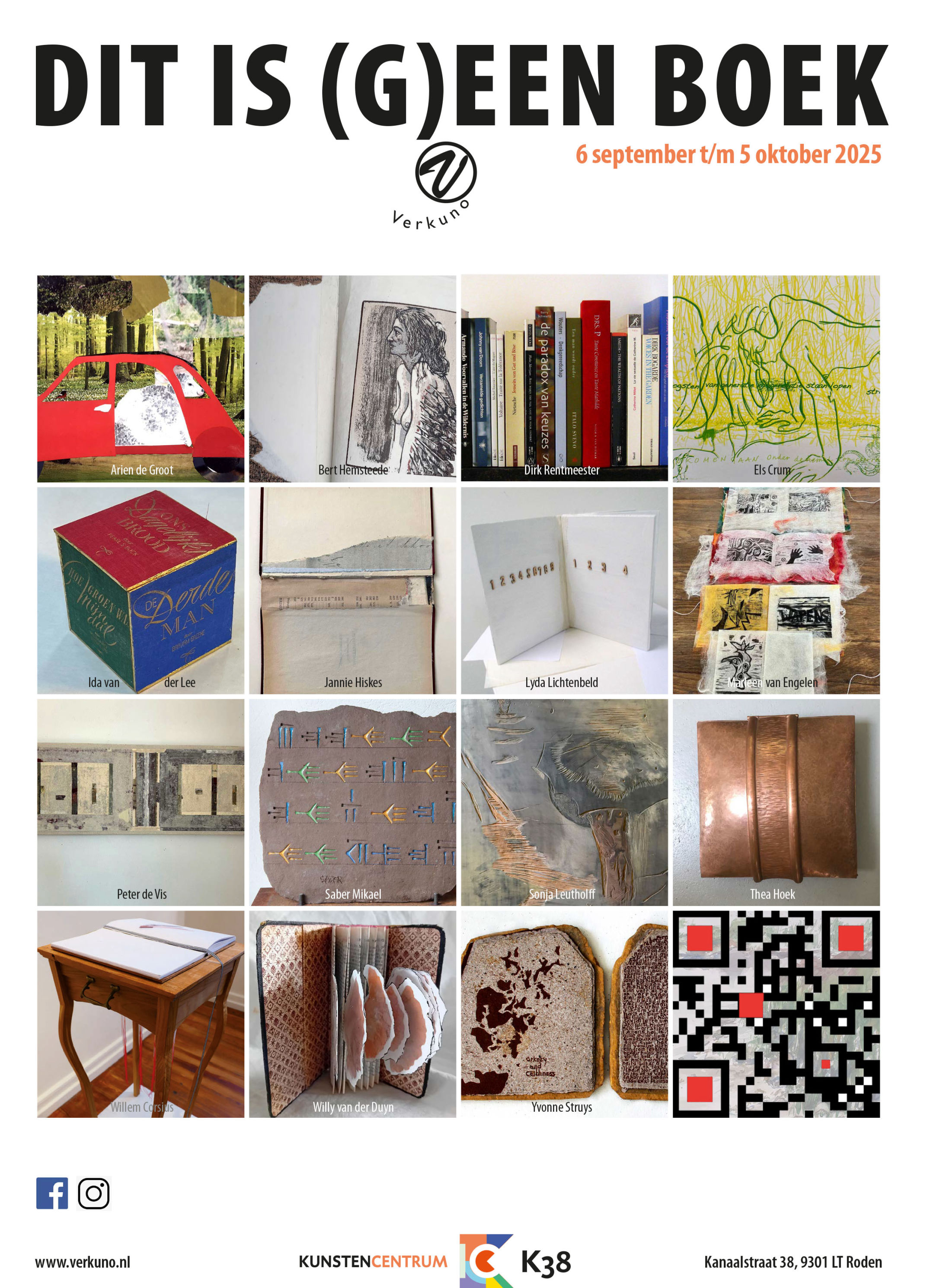 Flyer Dit is (g)een boek